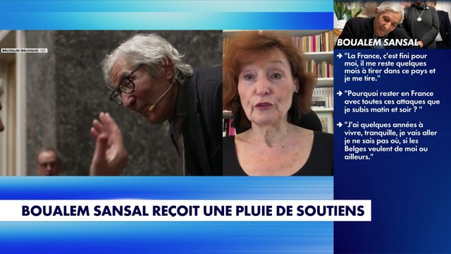 Noëlle Lenoir revient sur l'entrée de Boualem Sansal à l'Académie royale de Bruxelles