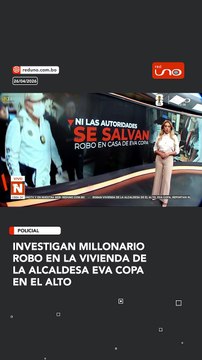 Investigan millonario robo en la vivienda de la alcaldesa Eva Copa en El Alto