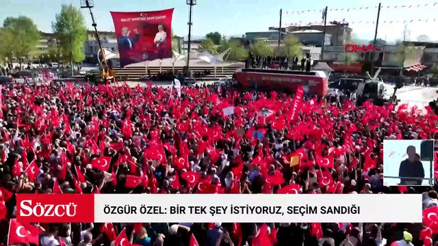 Özgür Özel: Bir tek şey istiyoruz, seçim sandığı