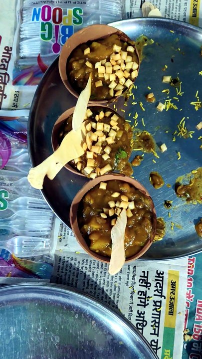 Street Food Buffet Tasting | Pani Puri, Dahi Vada, Chaat Review