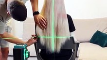 Get your husband to perfectly cut your hair🤣