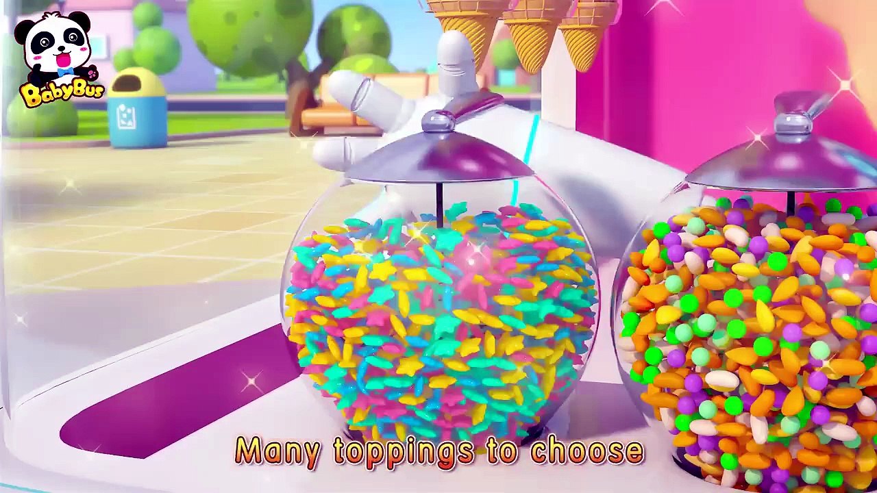 Learn Colors with Donuts _ Numbers Song _ Kids Kitchen _ Nursery Rhymes _ Baby Songs _ BabyBus