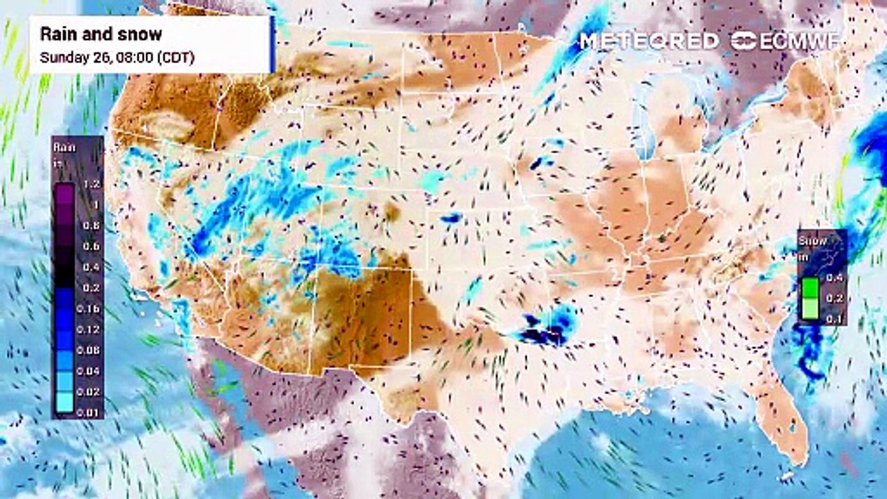 Active Weather Continues