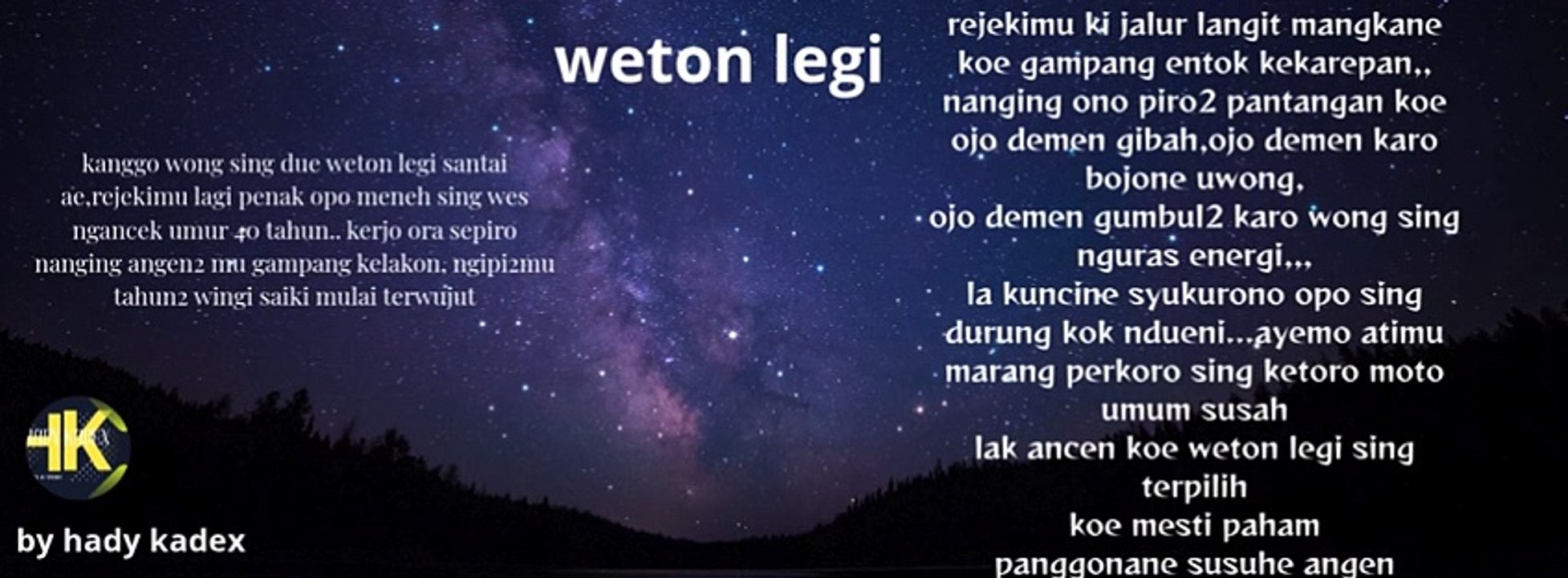 weton legi