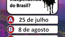 Desafio rápido de história - acerta aí?
