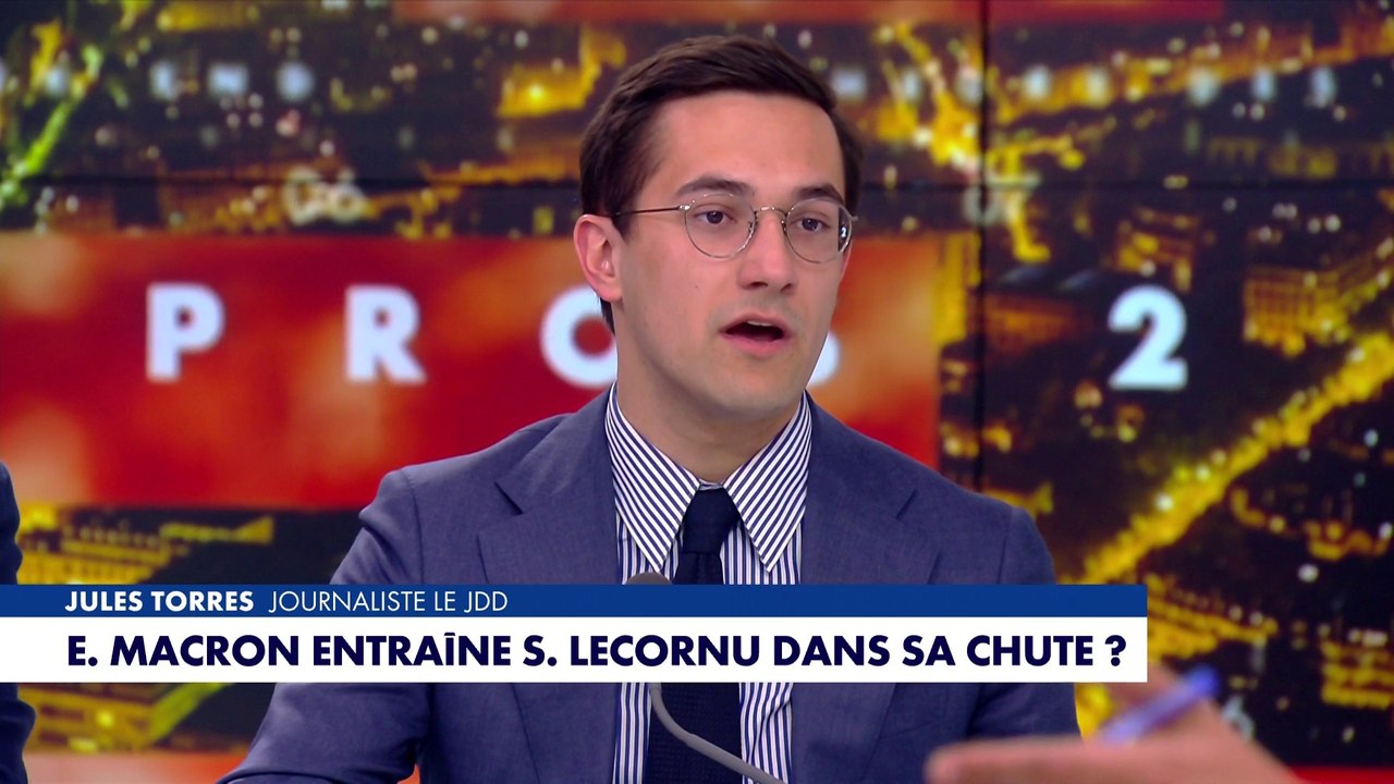 Jules Torres revient sur la cote de popularité en chute de Sébastien Lecornu