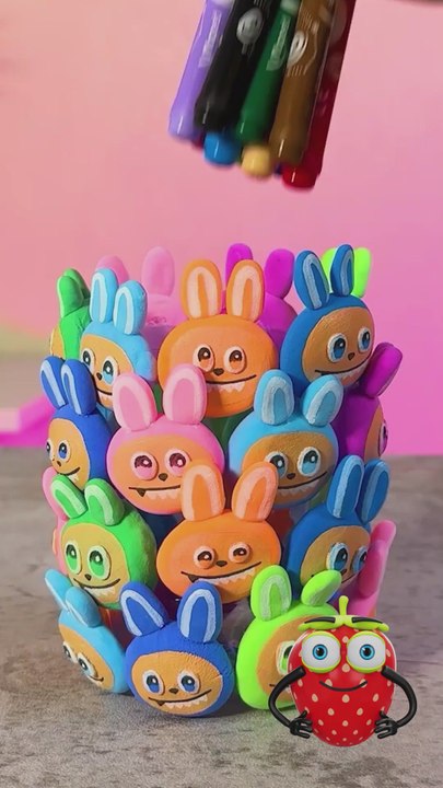 Making DIY Labubu & Pikachu fidgets! 🎨✨ #diy #fidgets #crafts