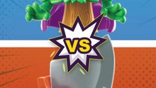 ⚡#superthings #kazoompowerwarriors BIG GREEN Vs AXATTAX - By CARA BIN BON BAND 🤡