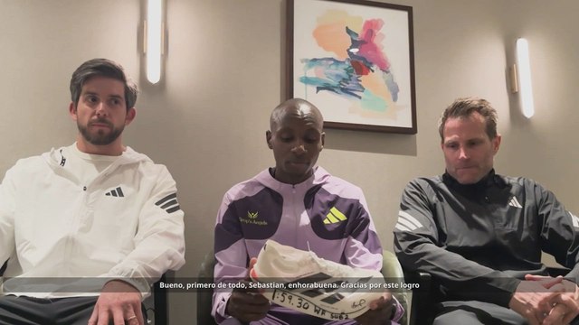 ENTREVISTA EXCLUSIVA con Sabastian Sawan: el HOMBRE que ha BATIDO el RÉCORD en la MARATÓN de LONDRES