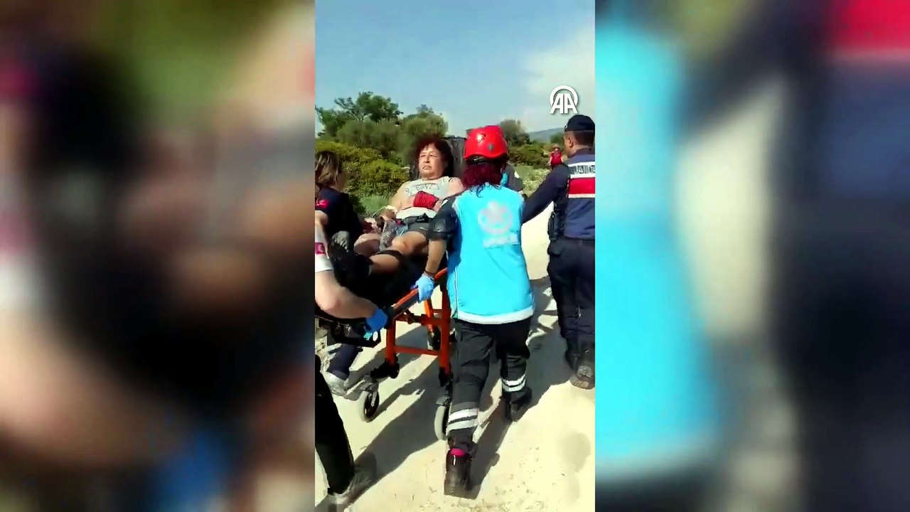 Aydın'da doğa yürüyüşünde fenalaşan kişi ambulans helikopterle hastaneye kaldırıldı