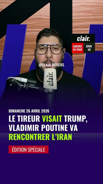 Le tireur visait Trump, et l'Iran va rencontrer la Russie !  #Trump #Washington #usa #iran #Russie