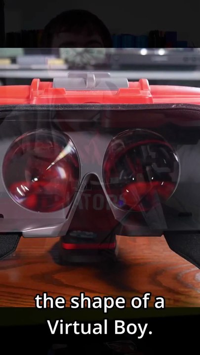 Virtual Boy Accessory for #Nintendo #Switch #16BitReview #virtualboy