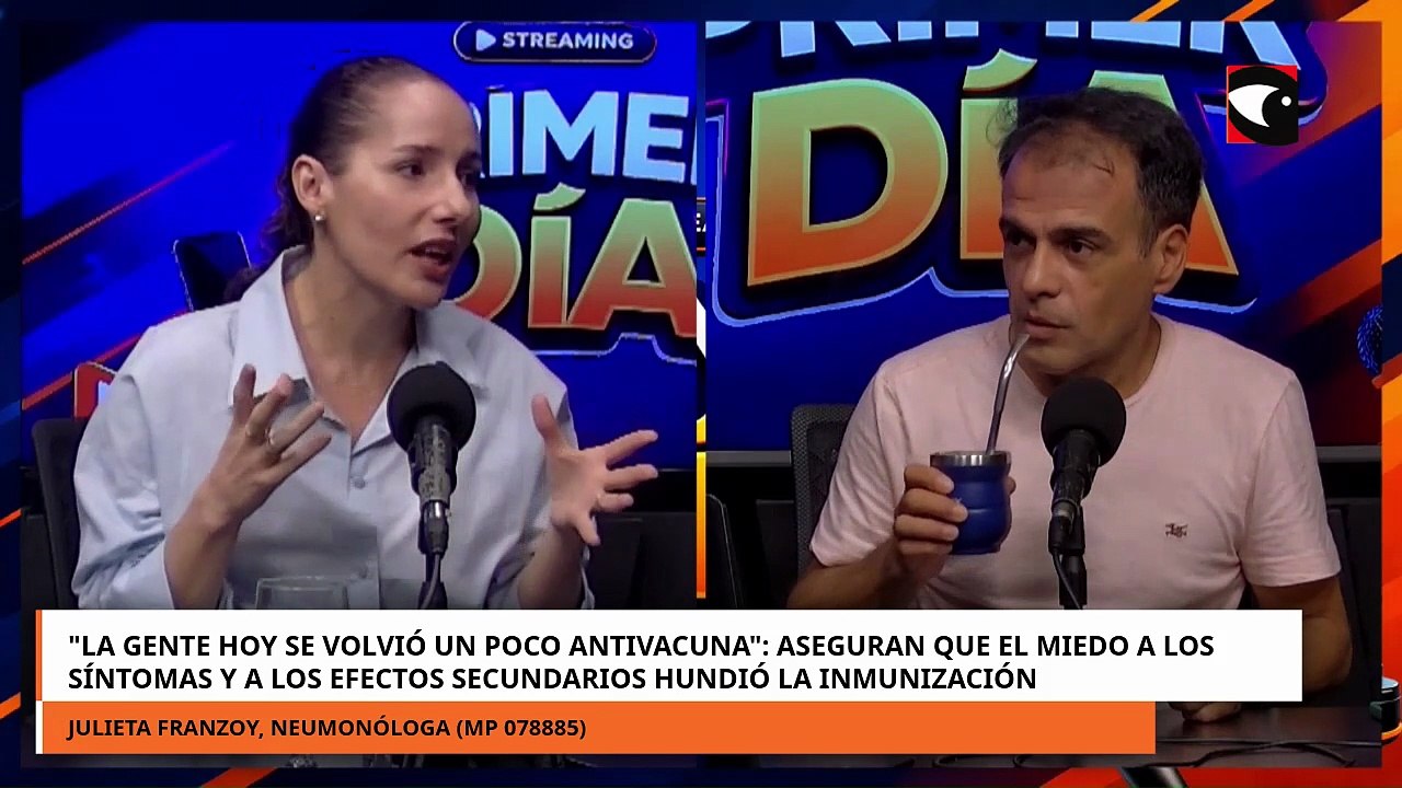 Julieta Franzoy: La gente se volvió un poco antivacuna