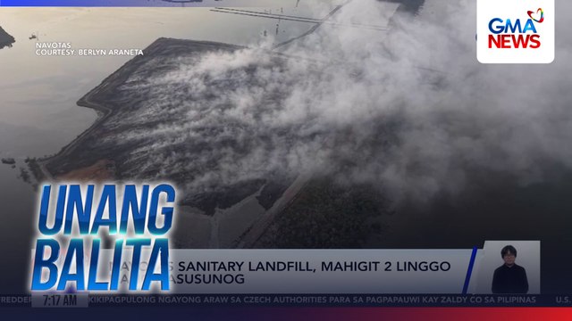 Navotas Sanitary Landfill, mahigit 2 linggo nang nasusunog | Unang Balita