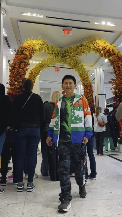 Nelson Wang visited Macy's Herald Square on 34th Street in Manhattan on April 26, 2026.