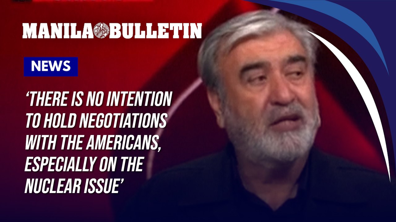 Ebrahim Azizi says 'Iran has no intention of holding nuclear negotiations with the US'