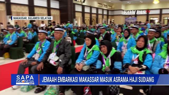 Keberangkatan 3 Kloter Embarkasi Surabaya Hingga Jemaah di Embarkasi Makassar Masuk Asrama Haji