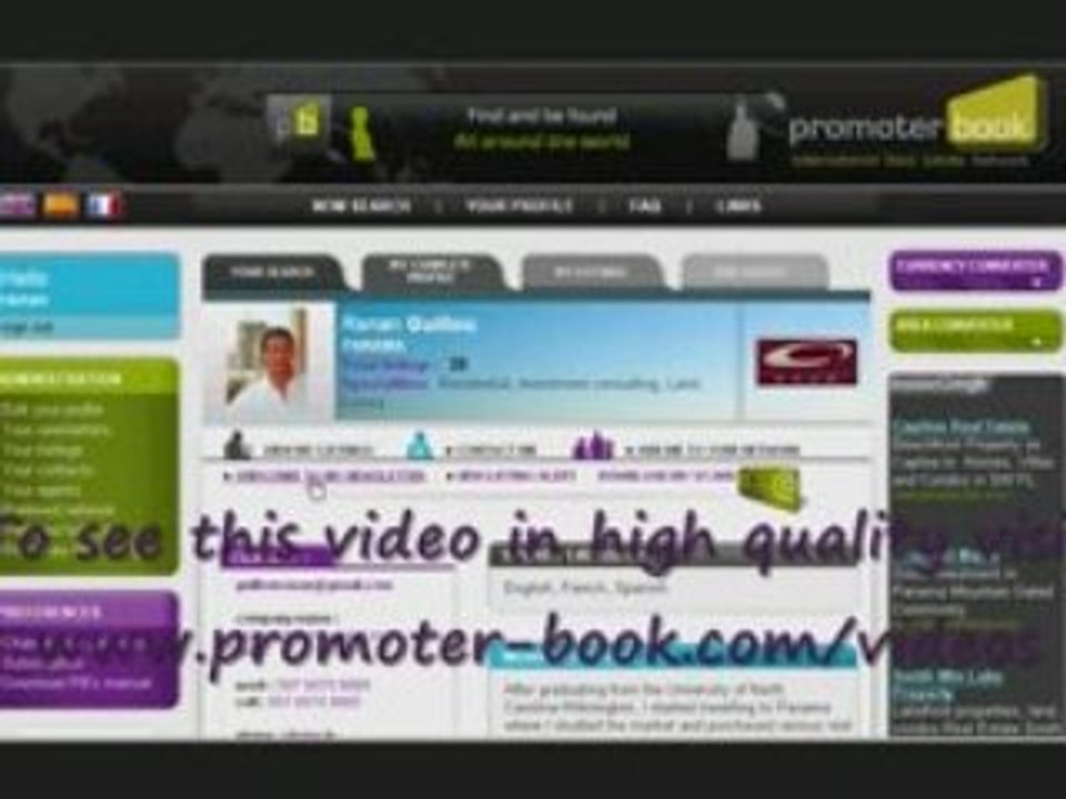 What PromoterBook.com offers