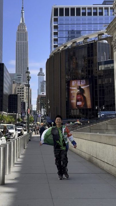 Nelson Wang visited The Shop Hudson Yards in Manhattan on April 26, 2026.