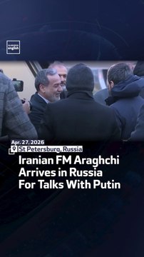 Iranian FM Araghchi Arrives in Russia For Talks With Putin