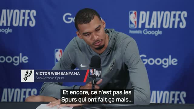 Spurs - Wembanyama très déçu par la NBA sur la gestion de sa blessure