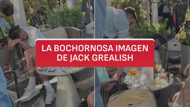 La bochornosa imagen de Jack Grealish en un bar de Manchester