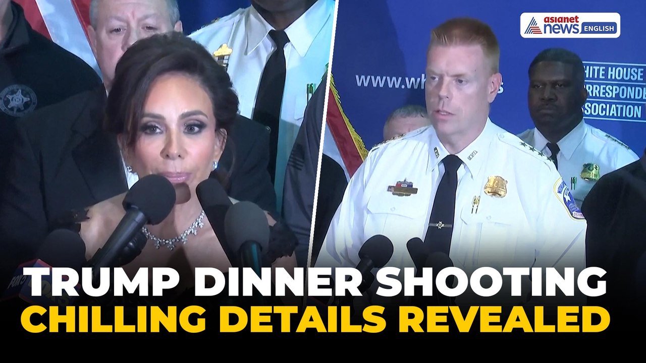 White House Dinner Shooting: Chilling Details Emerge ss Trump Escapes Unhurt