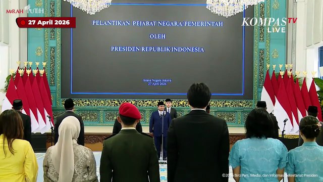 [FULL] Reshuffle Kabinet! Presiden Prabowo Lantik Dudung Jadi KSP, Qodari Jabat Kepala Bakom