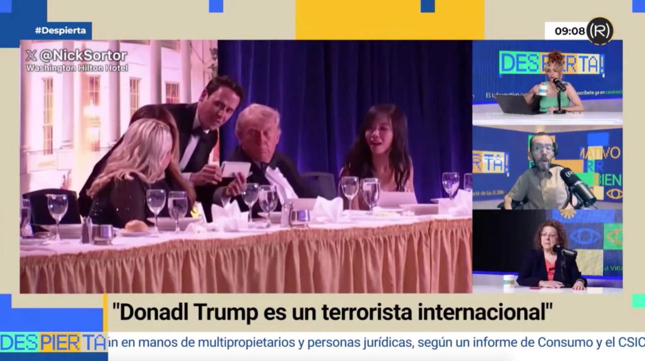 Echenique enloquece con el cutre intento de asesinato contra Trump: "El verdadero terrorista está en la Casa Blanca"