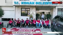 Konak Belediyesi çalışanları ödenmeyen TİS farkları için oturma eylemi başlattı
