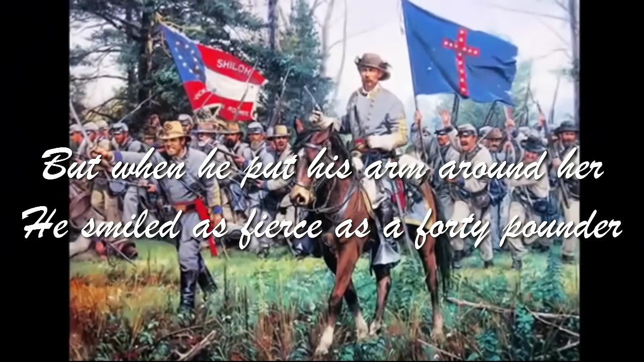 Confederate Song - I Wish I Was In Dixie Land (with lyrics)