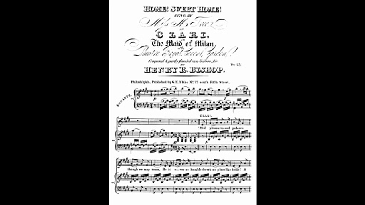 Home Sweet Home (1823)