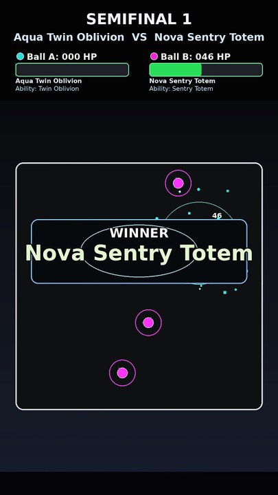Who Wins This Physics Simulation? Nova Sentry Totem vs Nova Mine Scatter | Marble Tournament | Aero Derby Focus