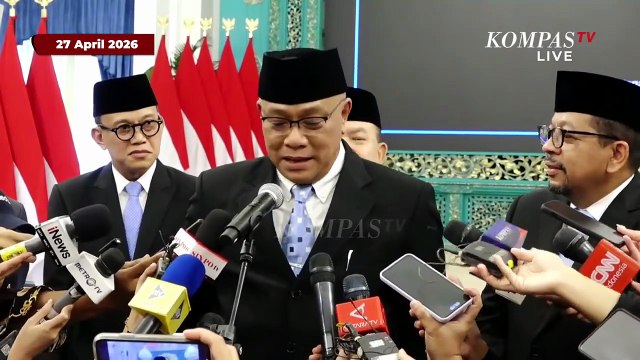 [FULL] KSP Dudung, Menteri LH Jumhur-Qodari Buka Suara usai Dilantik Presiden Prabowo