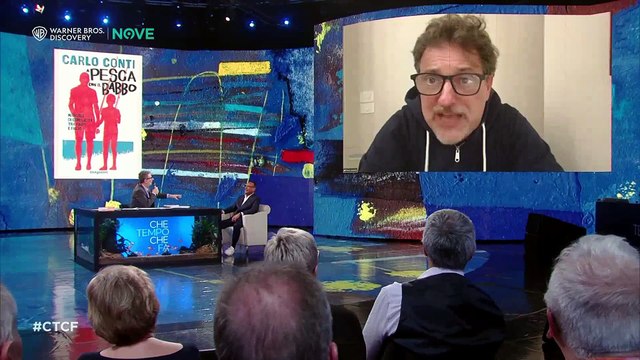 Leonardo Pieraccioni prende in giro l'amico Carlo Conti a Che Tempo Che Fa