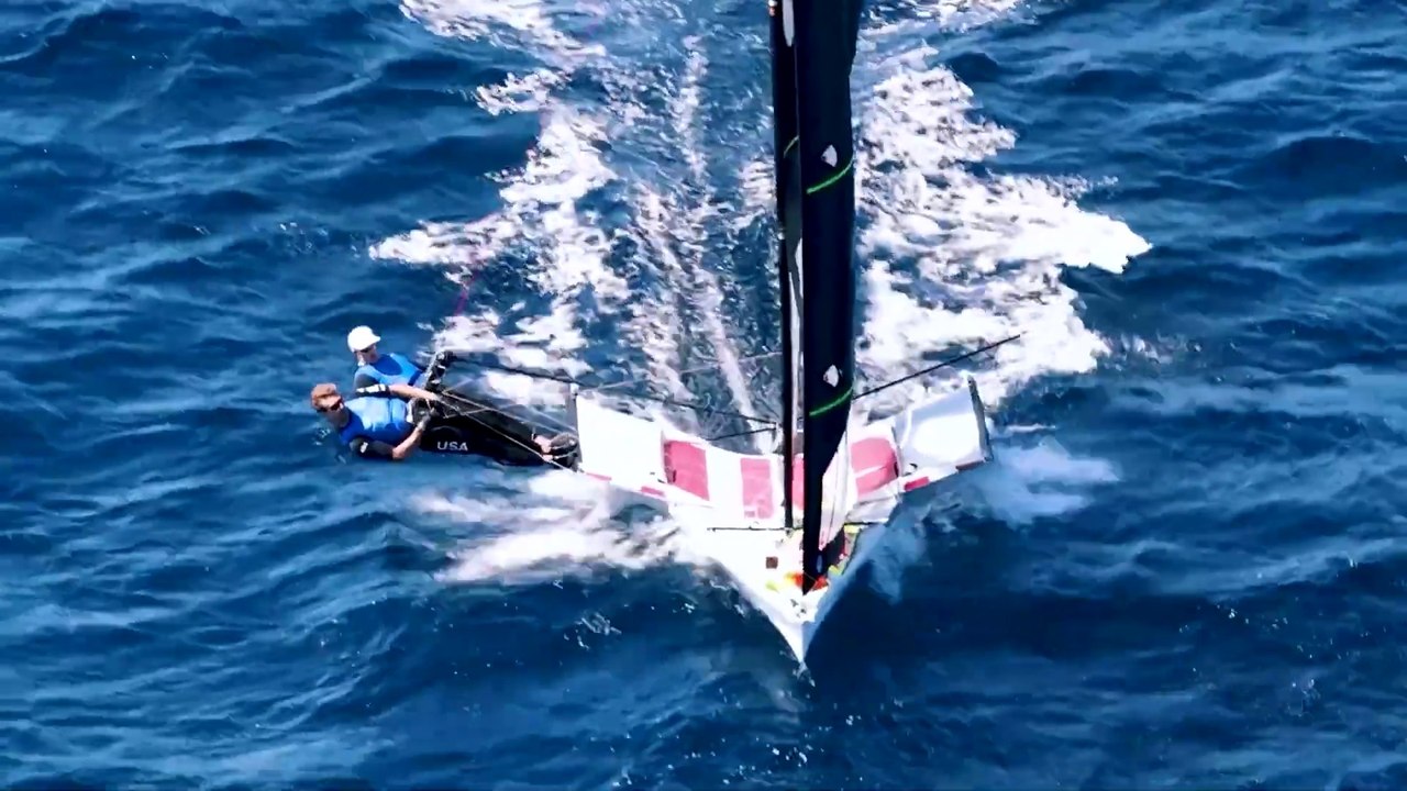 FFV - Fédération française de voile 2026 - Athletes Stories - Annie Wilmot and Laura Harding & Nevin Snow and Ian Macdiarmid