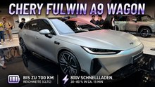 2026 Chery Fulwin A9 Wagon bringt Shooting Brake ins EV-Game