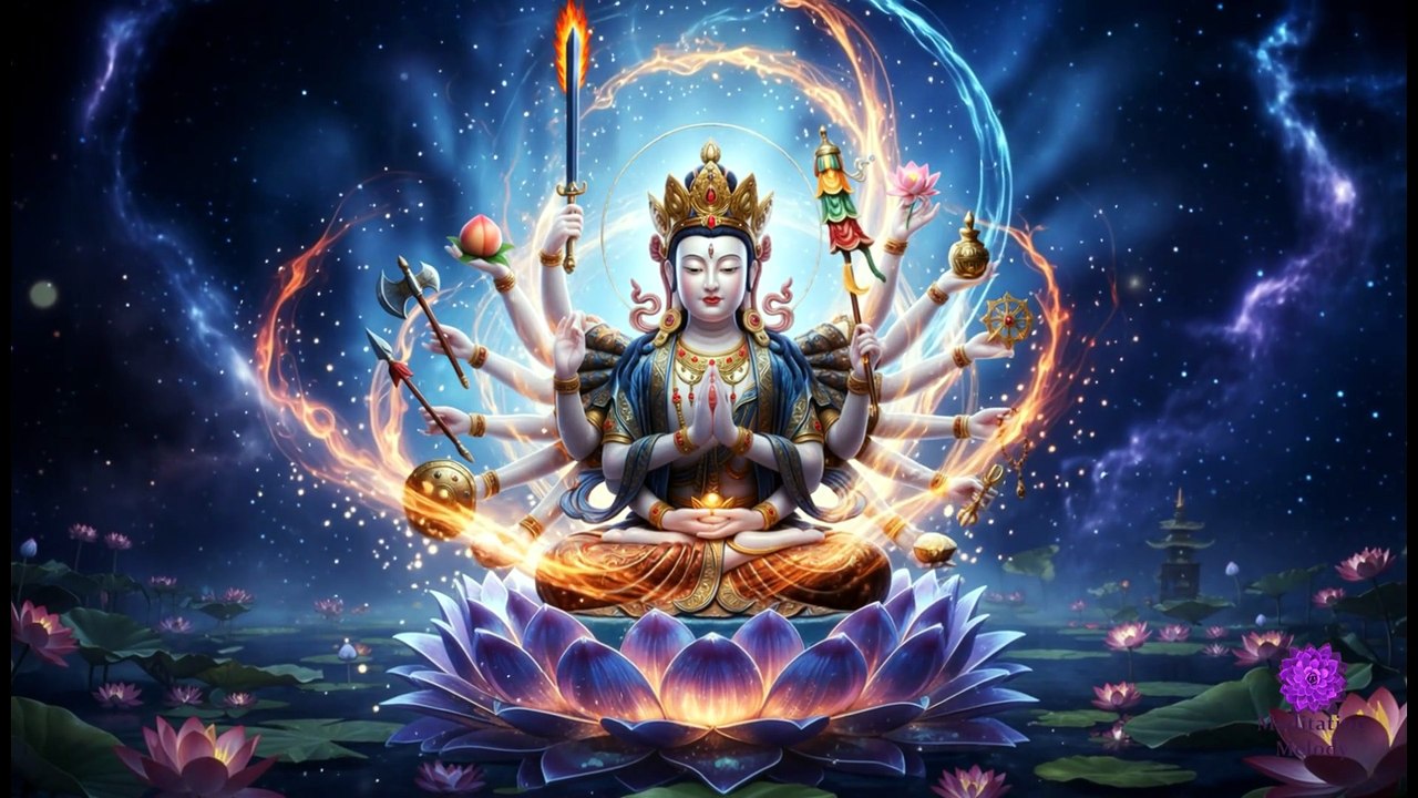 Om Cale Cule Cundi Svaha | Cundi Bohdisattva Heart Mantra | Buddhist Healing Chant | 準提菩薩