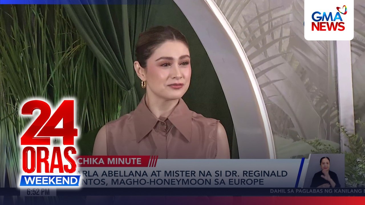Carla Abellana at mister na si Dr. Reginald Santos, magha-honeymoon sa Europe | 24 Oras