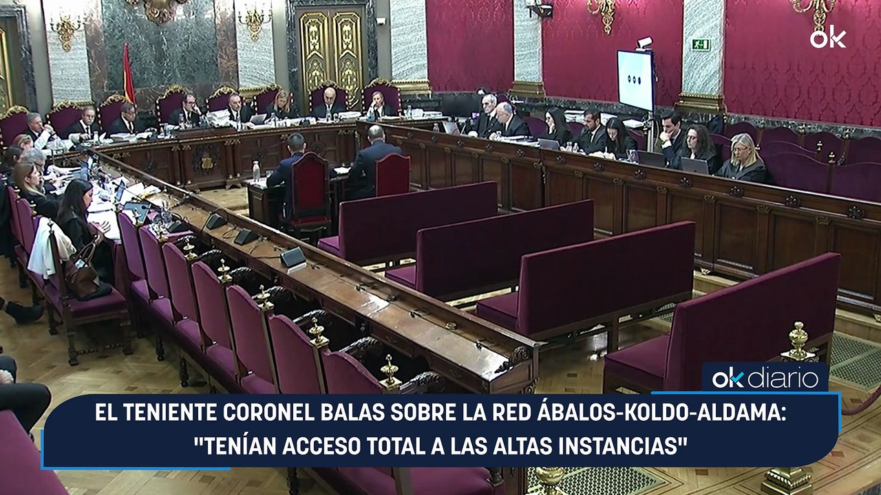 El teniente coronel Balas sobre la red Ábalos-Koldo-Aldama: "Tenían acceso total a las altas instancias"