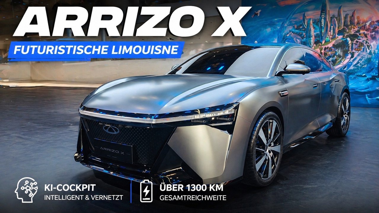 Chery Arrizo X Concept Limousine Premiere auf der Peking Auto Show