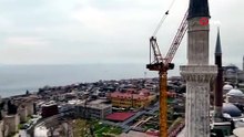 Ayasofya'nın restorasyonunda bir aşama daha tamam! 65 metrelik minare yenilendi