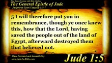 Jude Complete | Bible Book 65 | The Holy Bible | KJV HD Audio Video Read Along