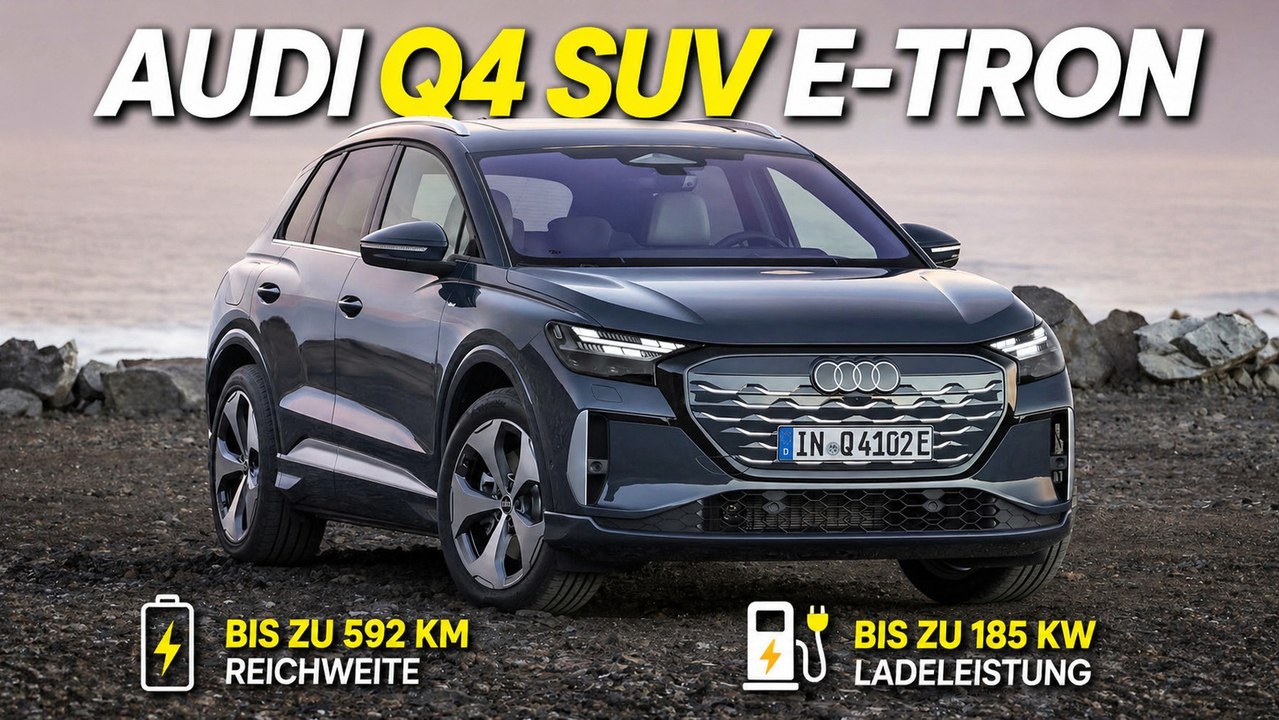 Audi Q4 SUV e-tron 2026: Neues Design & digitales Cockpit