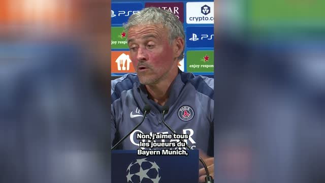 PSG - Luis Enrique fan du football offensif du Bayern et de Kompany