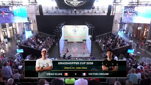 Diego Elias - Victor Crouin - Grasshoper Cup - Demi-finale hommes