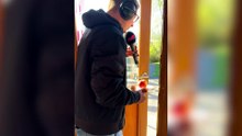 FUN Radio en direct de Durbuy - Nico prépare le petit-déjeuner à son patron (ou pas)
