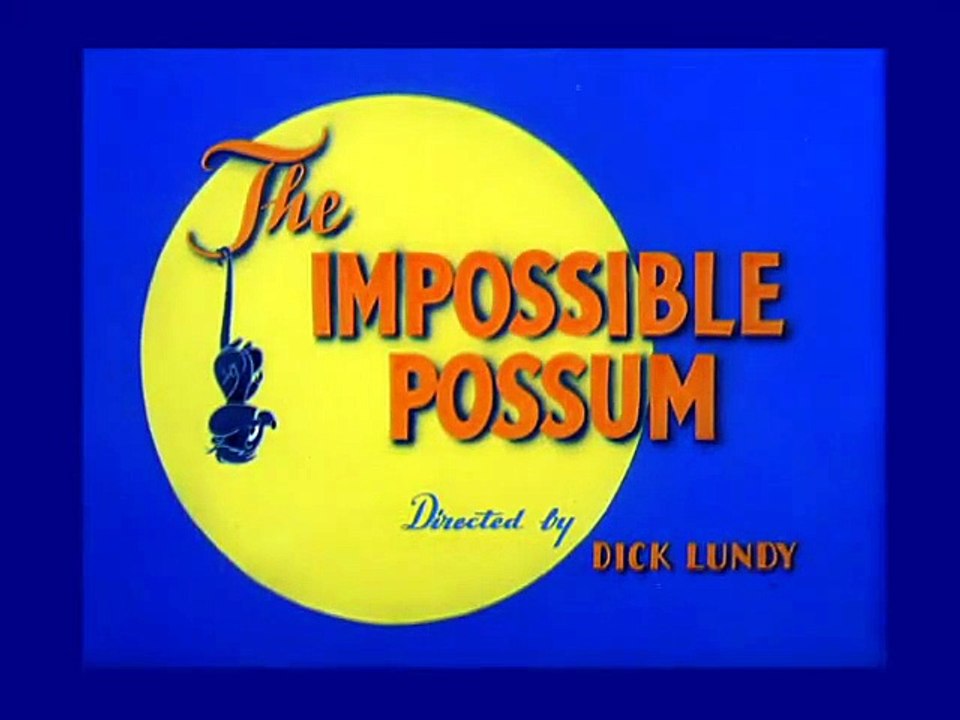 Barney Bear - E16 (The Impossible Possum)