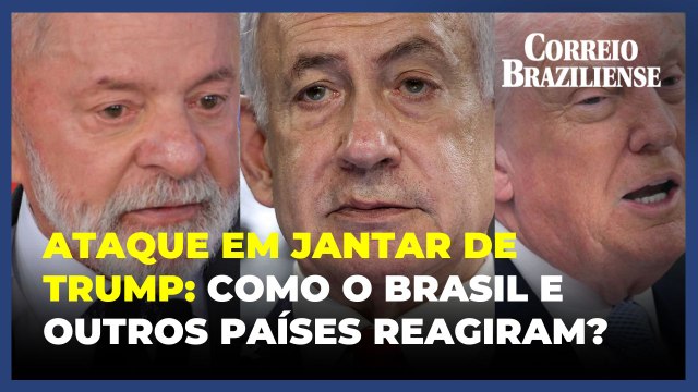Líderes mundiais condenam ataque a tiros em evento com Trump