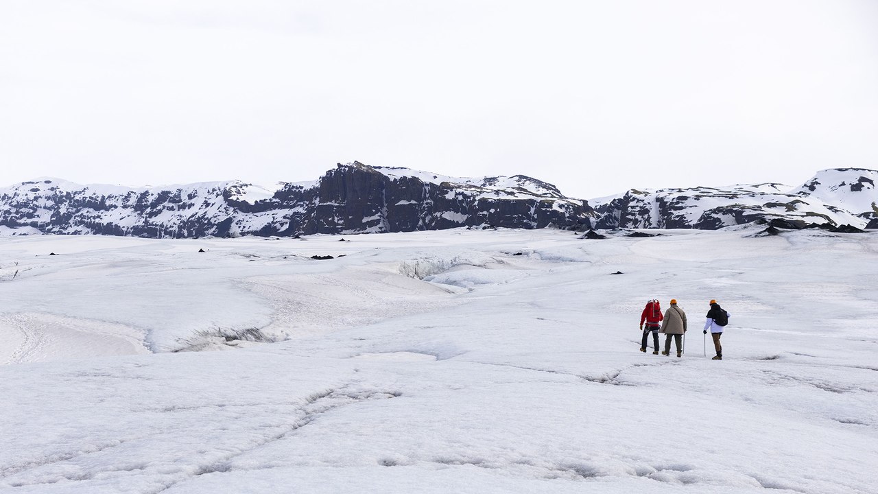 Glaciar Sólheimajökull: "Su deshielo anual equivale al agua que consumen 2.000 personas en su vida"